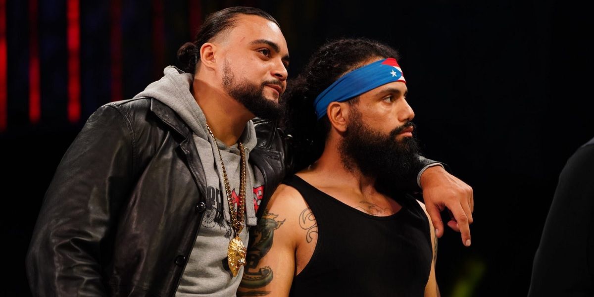 Santana and Ortiz as a tag team in AEW