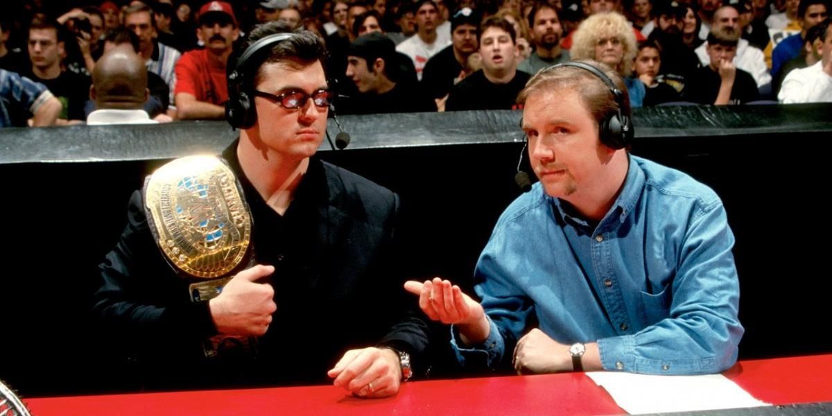 Shane McMahon and Kevin Kelly on commentatory