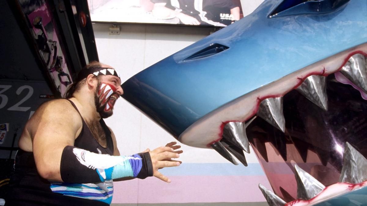 Shark with a shark WCW