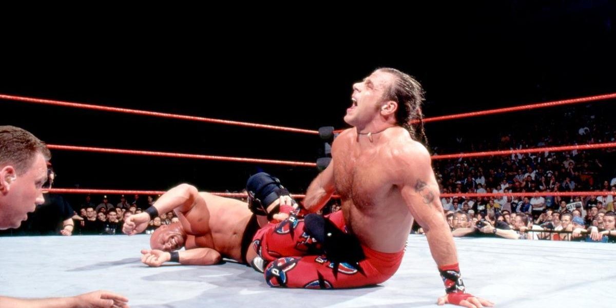 Shawn Michaels v Stone Cold WrestleMania 14 Cropped