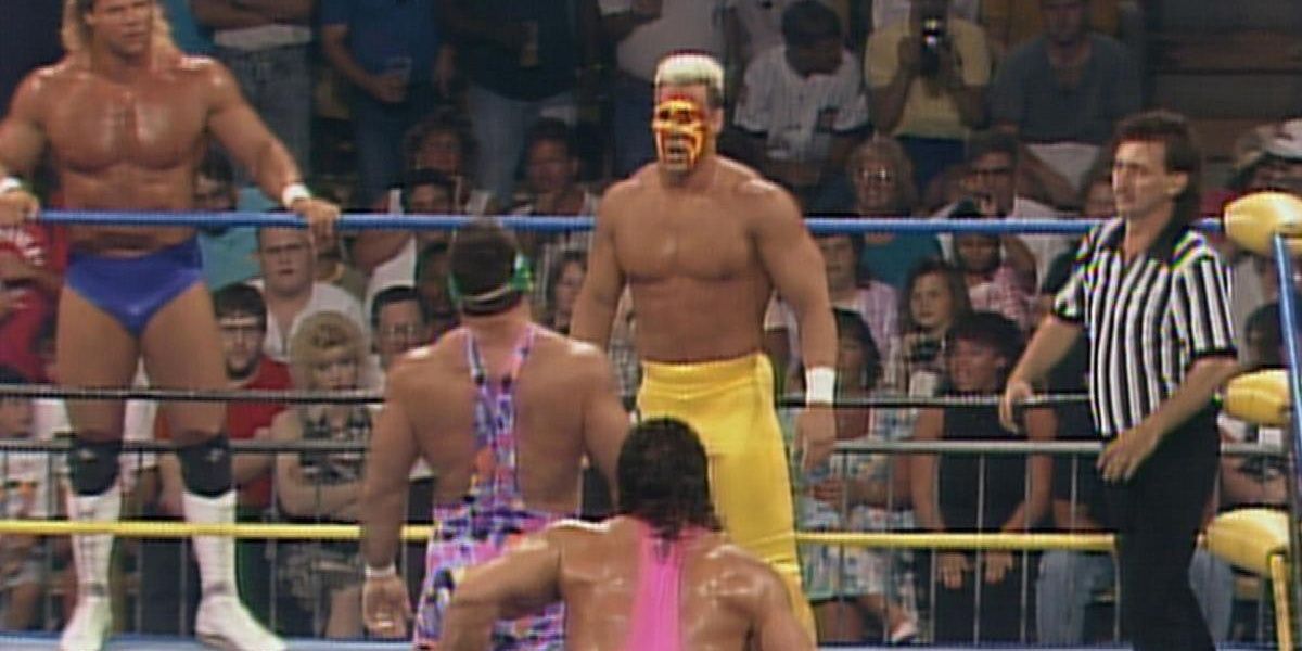 Steiner Brothers v Lex Luger and Sting 