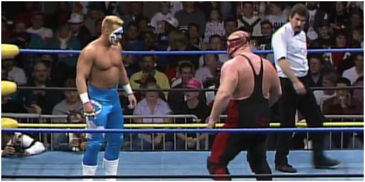Sting and Vader face off