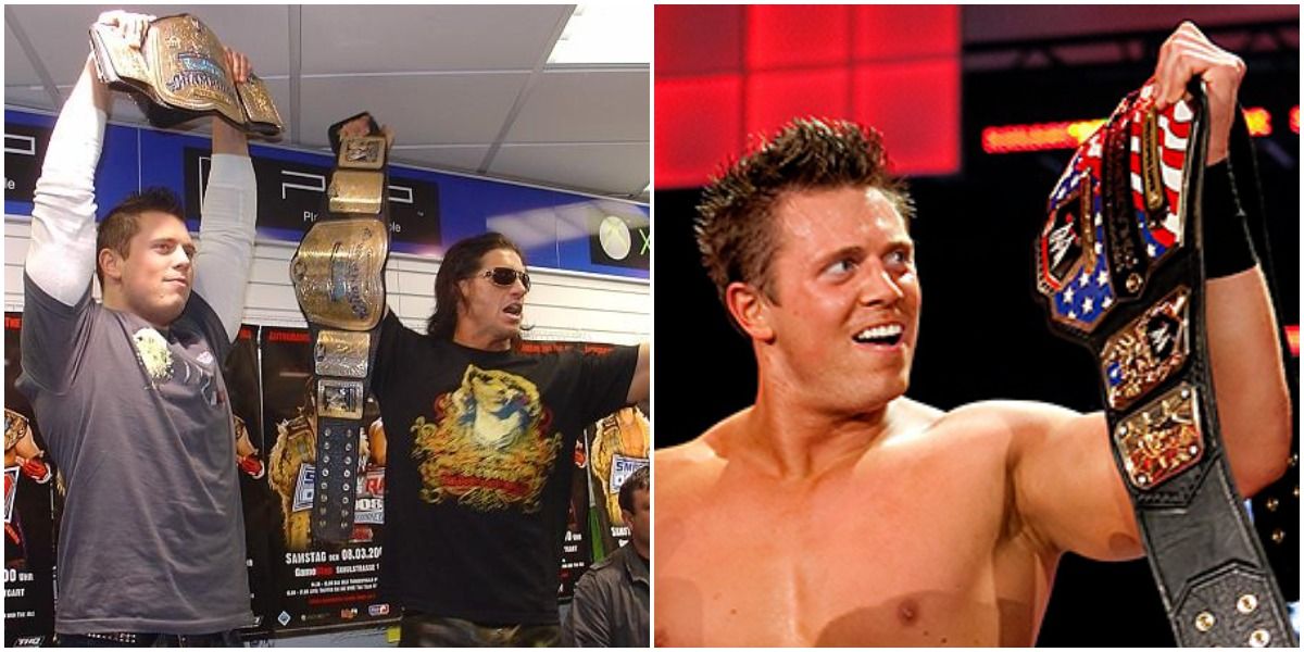 The Miz as Tag Team and US Champion