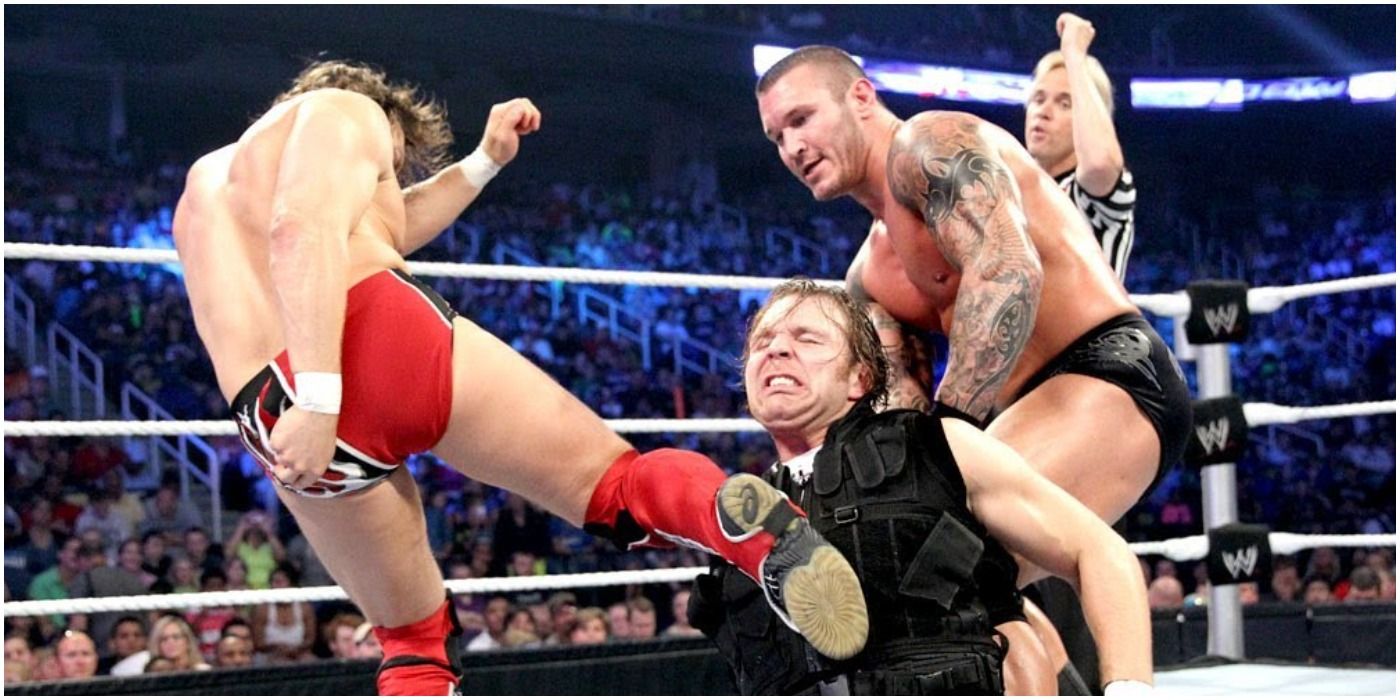 The Shield vs Randy Orton & Team Hell No