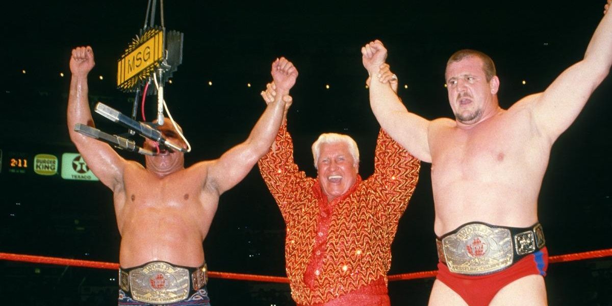 The US Express v Nikolai Volkoff & The Iron Sheik WrestleMania Cropped