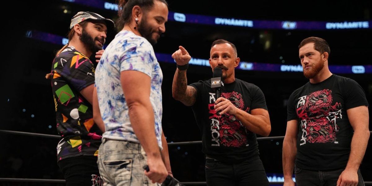 The Young Bucks and reDRagon 