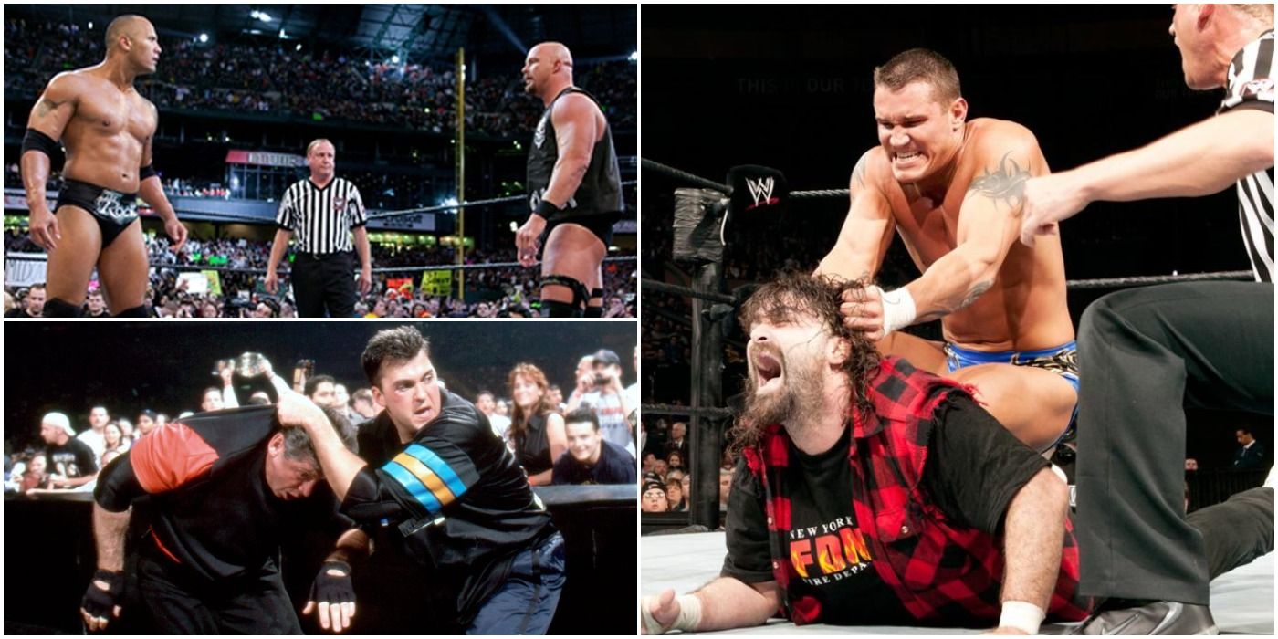 Top 10 Best WrestleMania Matches Featuring WWE Part-Timers Featured Image