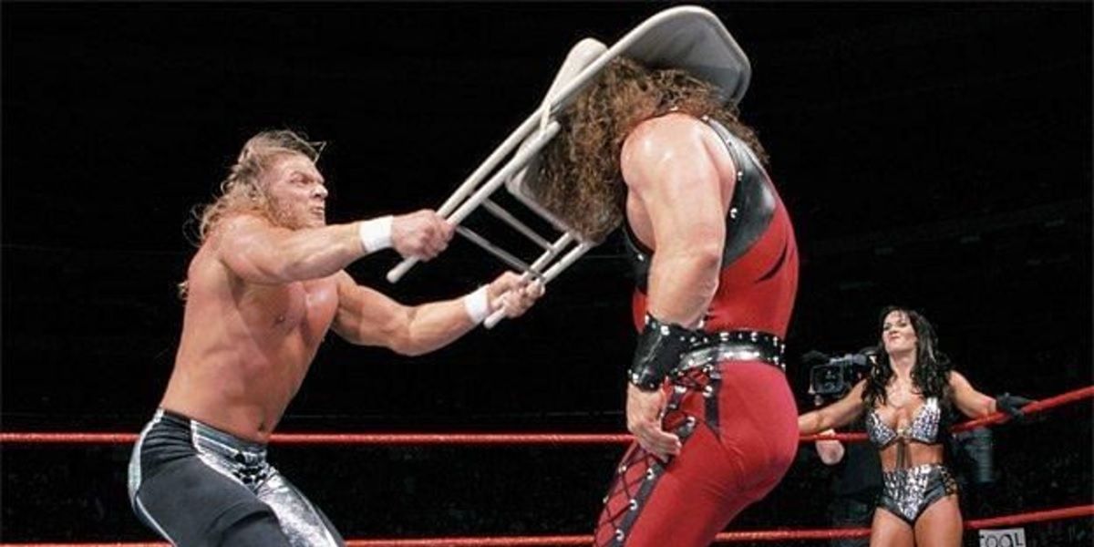 Triple H Kane WrestleMania 15