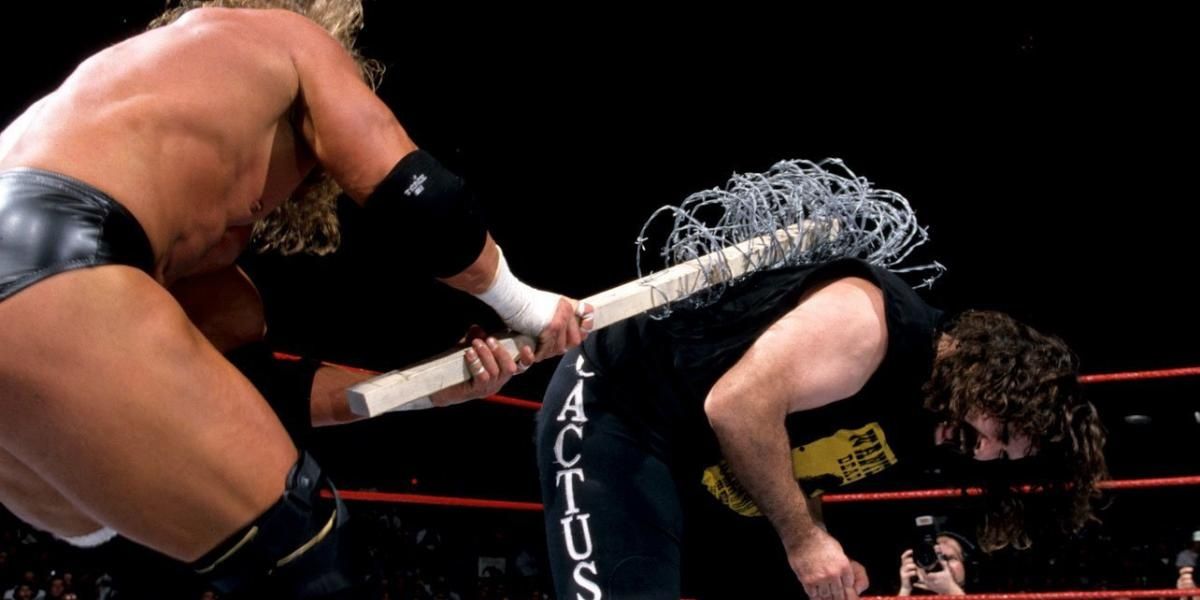 Triple H v Cactus Jack Royal Rumble 2000 Cropped
