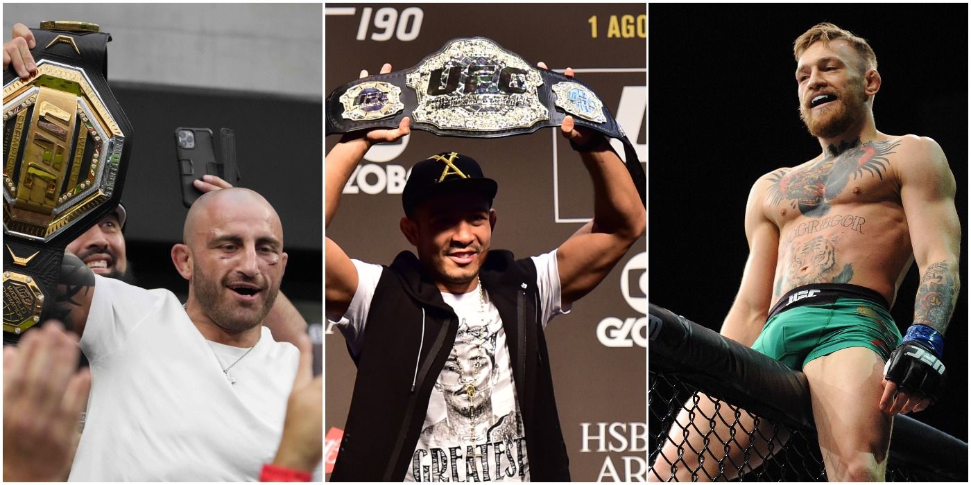 Top 10 greatest UFC fighters of all time ranked from Conor