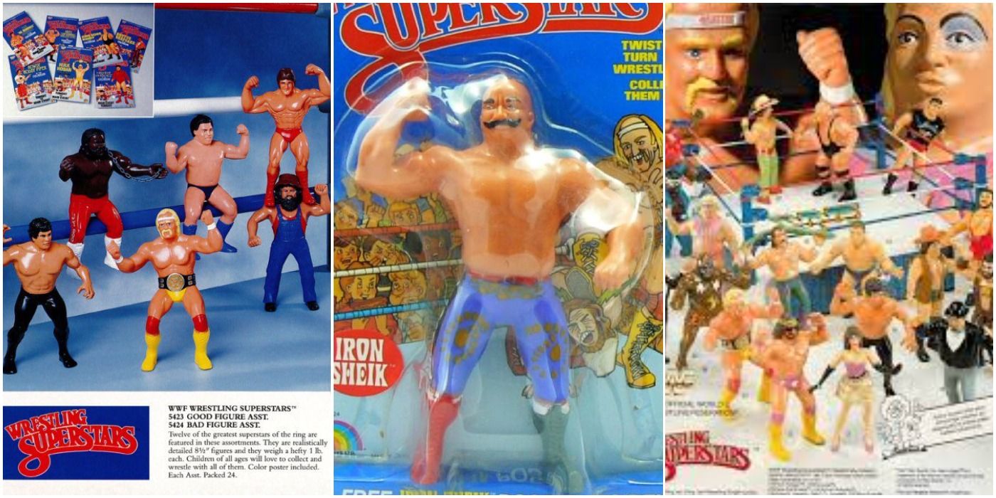 Old wrestling clearance toys