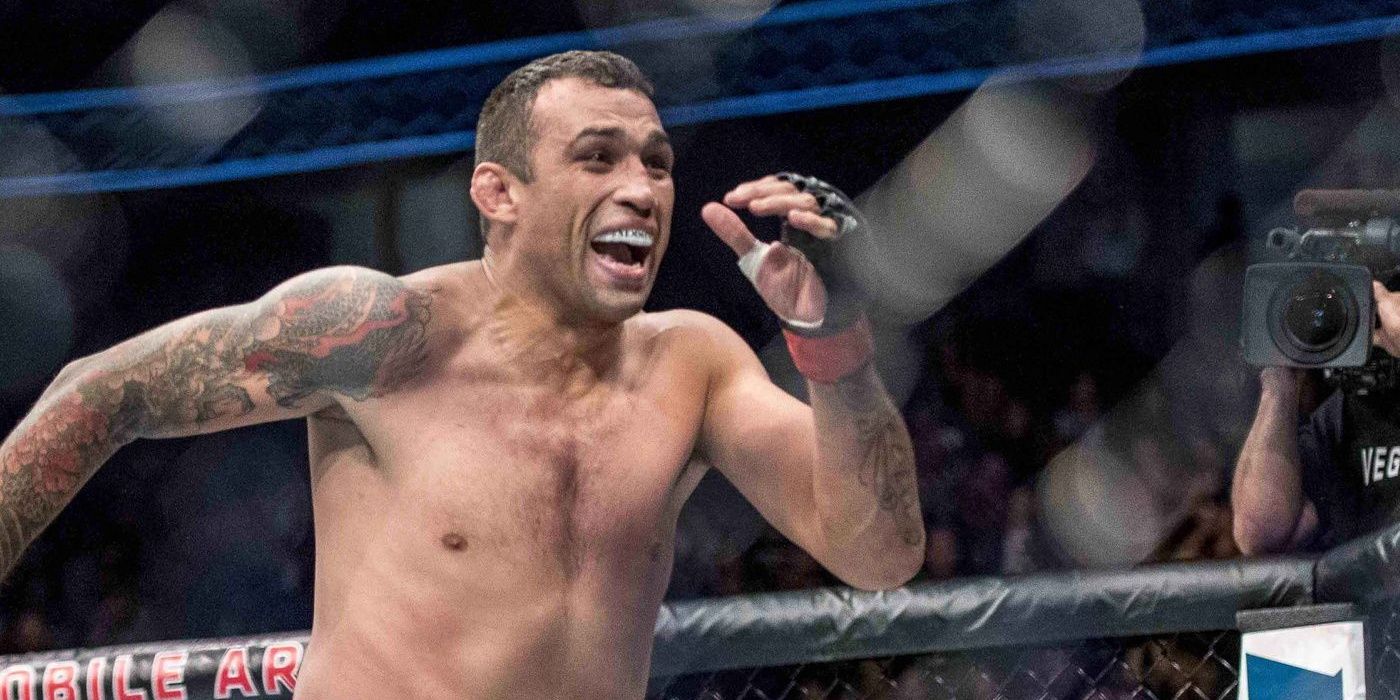 Fabricio Werdum Celebrates A Big Win