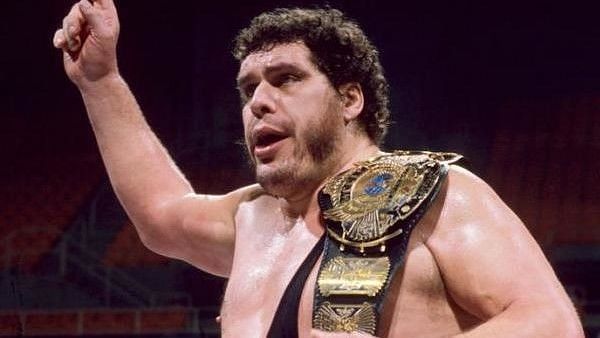 andre the giant with wwe title