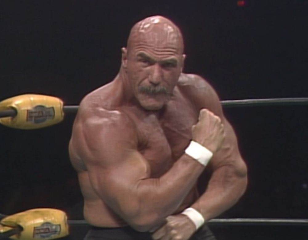 Superstar Billy Graham's early 1980s karate look