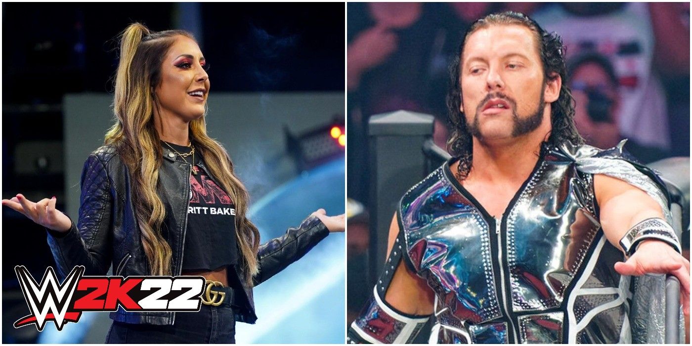 WWE 2K22 s Preset Entrances Include Britt Baker And Kenny Omega