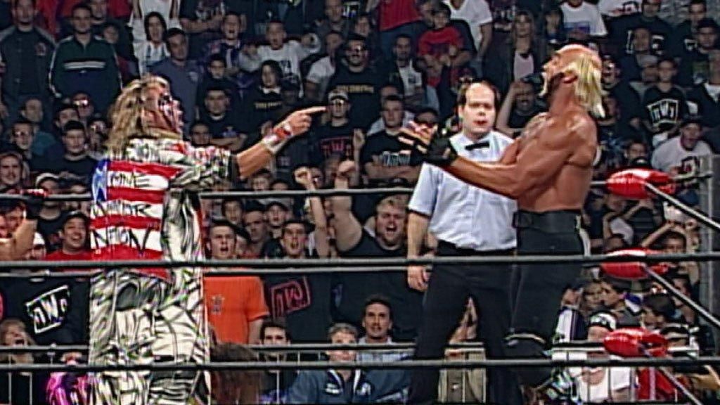 Hollywood Hogan & Bret Hart vs. Sting & The Warrior (WCW Monday Nitro, 10/12/1998)
