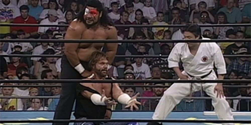 Meng vs Jim Duggan in WCW