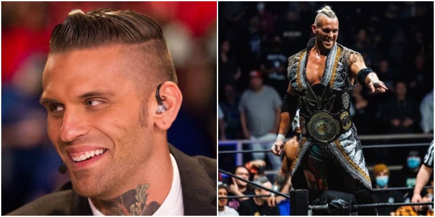 Corey Graves and his brother, an active pro wrestler