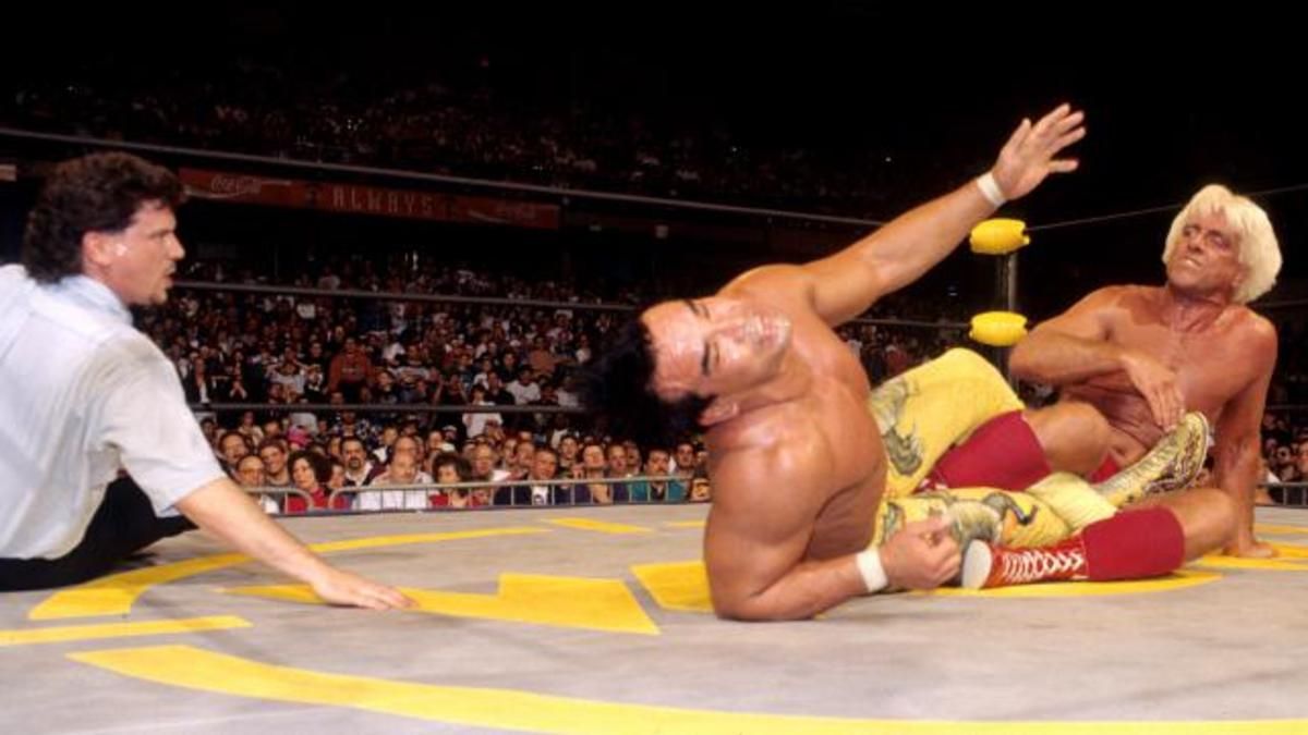 Ricky Steamboat vs. Ric Flair (WCW Spring Stampede, 4/17/1994) - 8.56