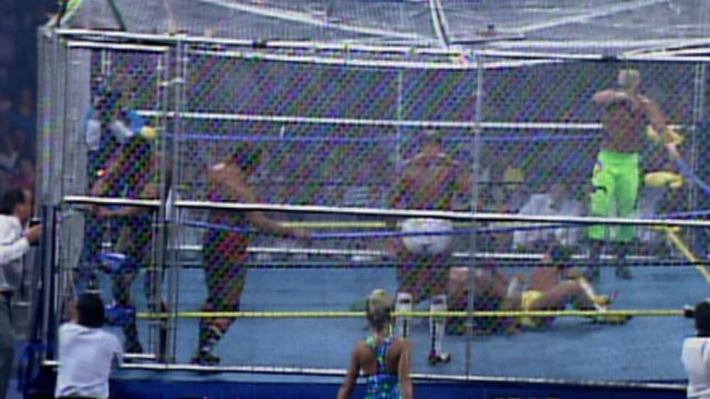 Sting’s Squadron vs. The Dangerous Alliance (WCW WrestleWar, 5/17/1992) - 8.97