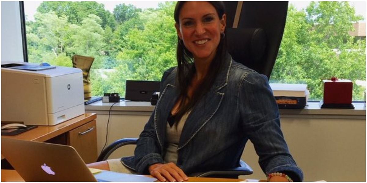 stephanie mcmahon in the office