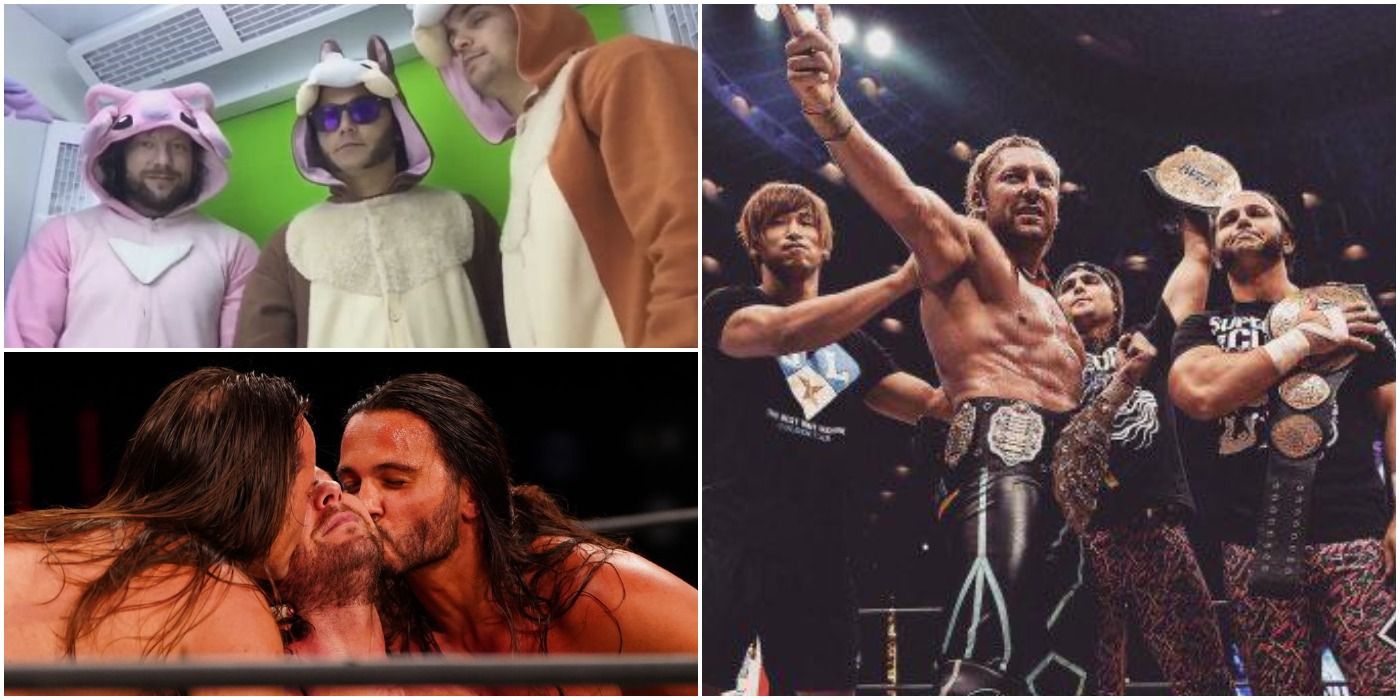 AEW: The Elite's Friendship Told In Photos, Through The Years