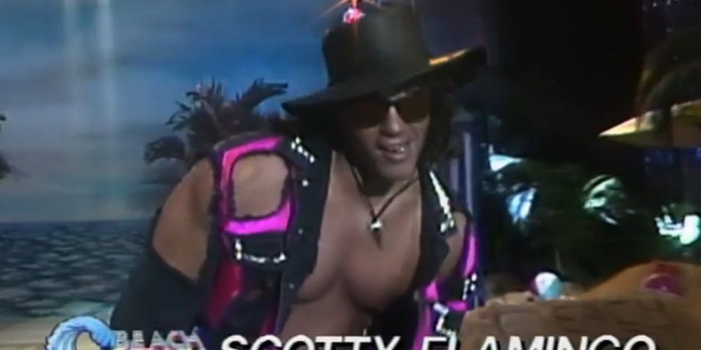 Raven As Scotty Flamingo In WCW