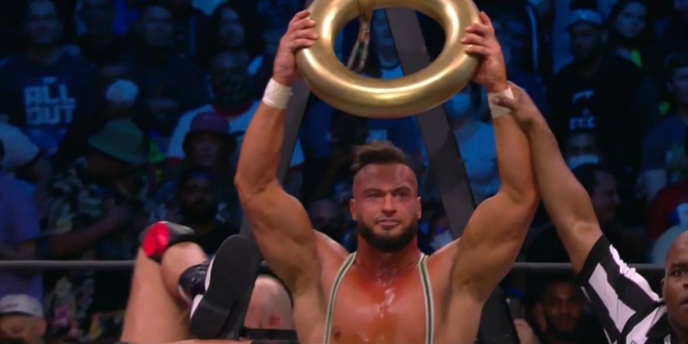 Wardlow Wins AEW's Face Of The Revolution Ladder Match