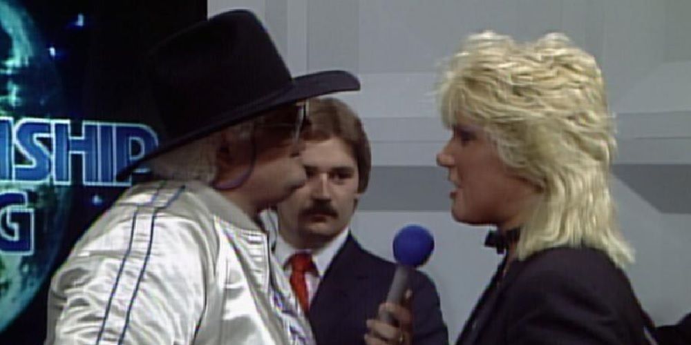 Baby Doll Confronts Dusty Rhodes