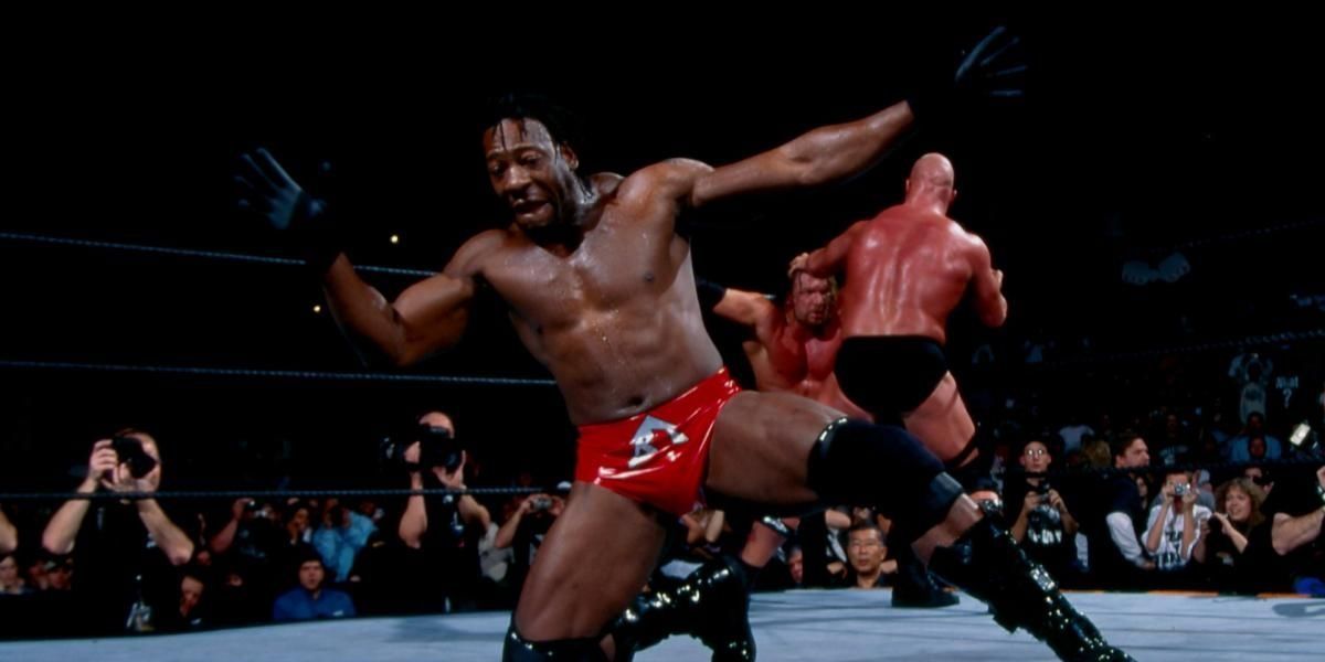 Booker T at the 2002 Royal Rumble