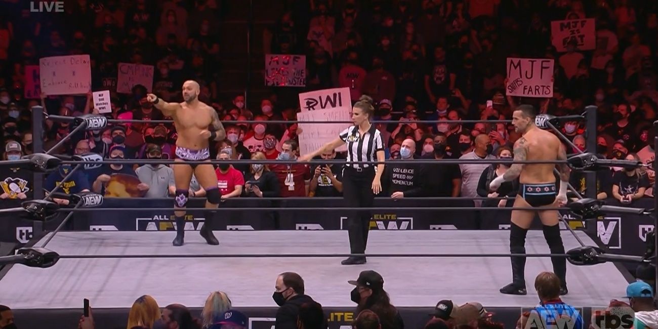 CM Punk vs Shawn Spears Cropped