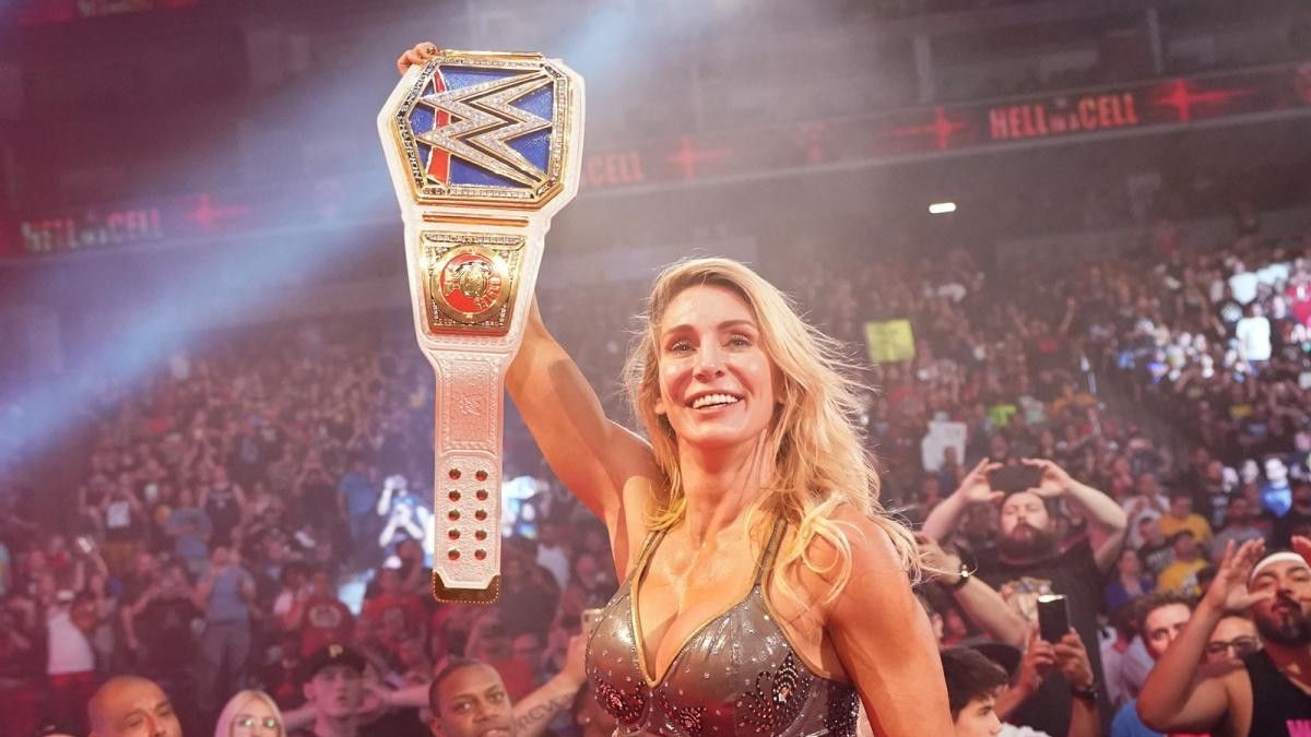 Charlotte as SmackDown Women's Champ