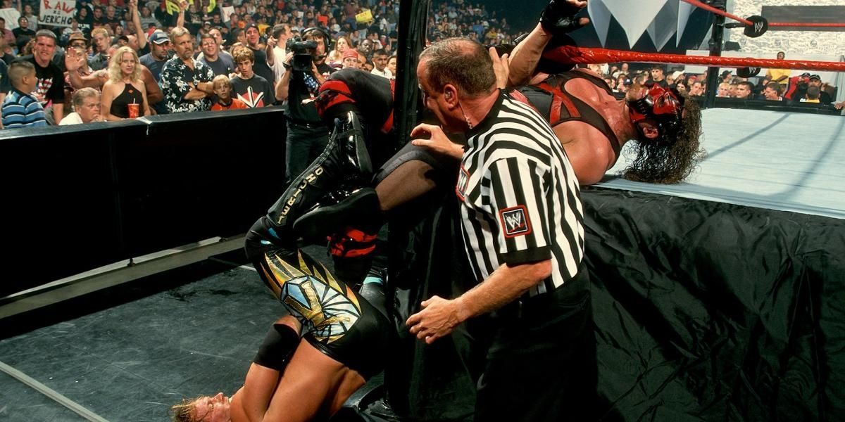 Chris Jericho v Kane Raw September 30, 2002 Cropped