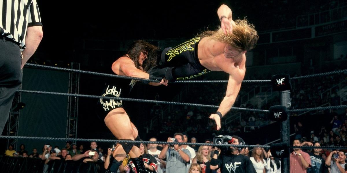 Chris Jericho v Rhyno SummerSlam 2001 Cropped