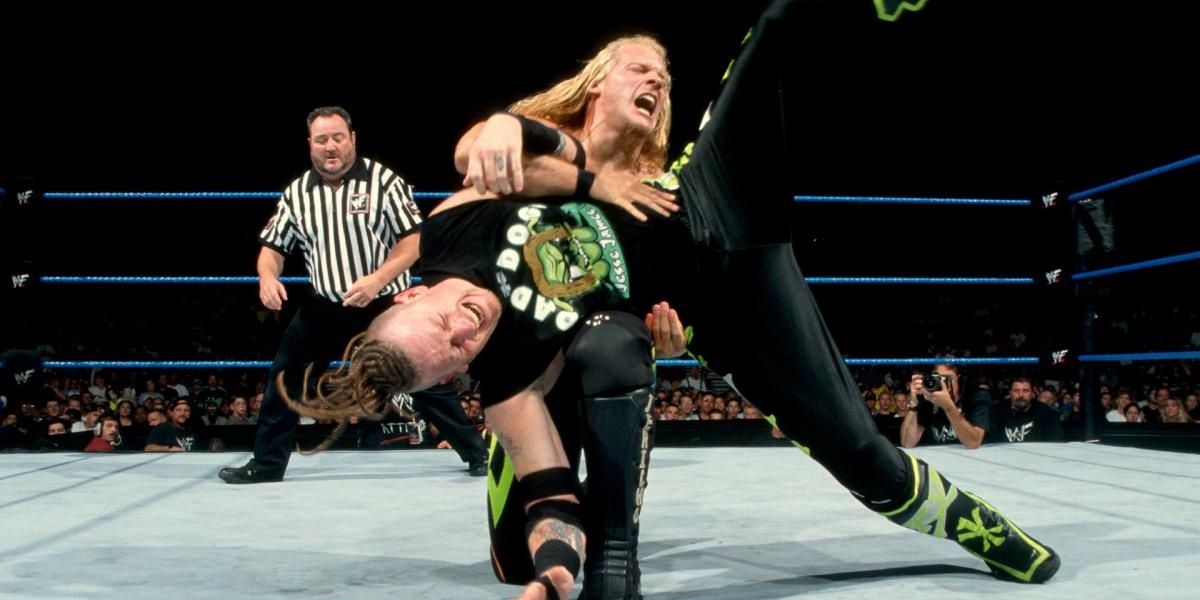 Chris Jericho v Road Dogg SmackDown August 26, 1999 Cropped