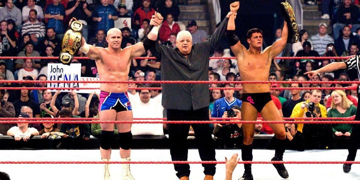 Cody Rhodes & Hardcore Holly World Tag Team Champions Cropped