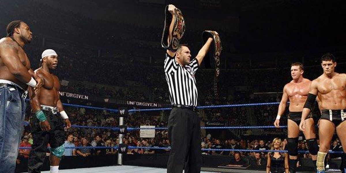 Cody Rhodes & Ted DiBiase v Cryme Tyme Unforgiven 2008
