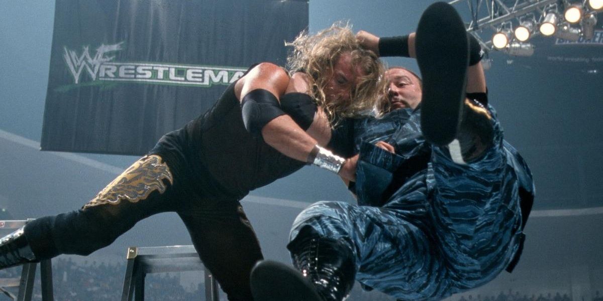 Dudley Boyz v Hardy Boyz v Edge and Christian WrestleMania 16 featured image Cropped