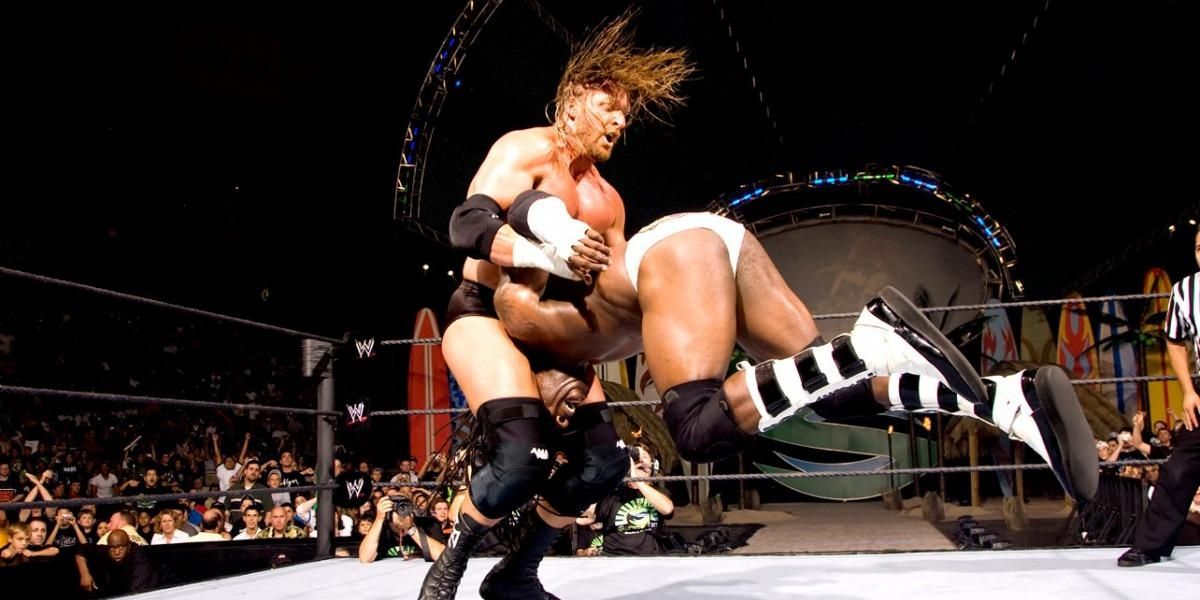 King Booker v Triple H SummerSlam 2007 Cropped