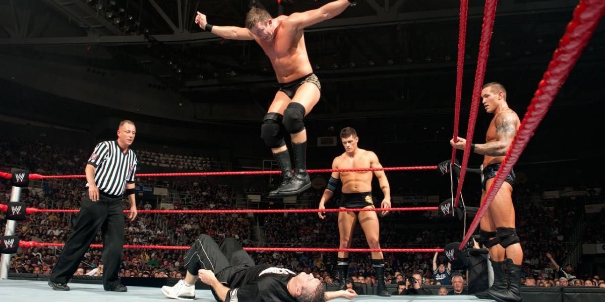 Legacy v Shane McMahon, Triple H and Batista Backlash 2009
