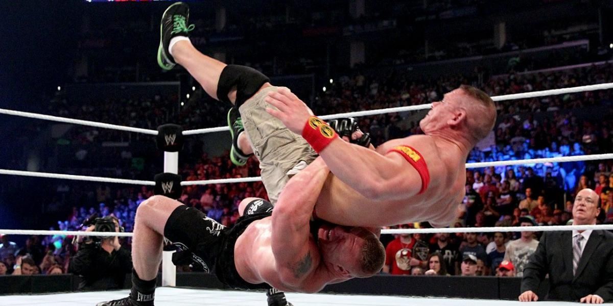 Lesnar v Cena SummerSlam 2014 Cropped