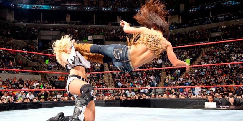 Michelle Mccool Rumble Michelle McCool's Wrestling Career, Told In Photos