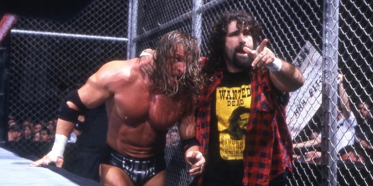Mick Foley Attacks Triple H