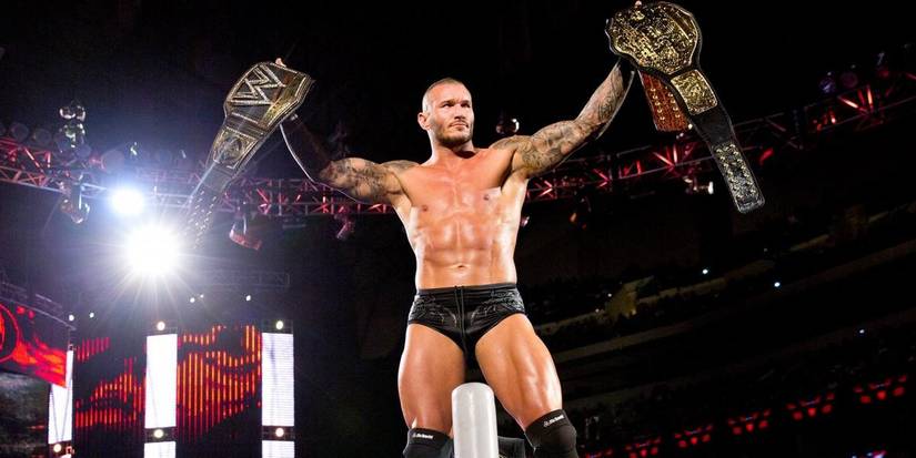 Randy Orton WWE World Heavyweight Champion Cropped