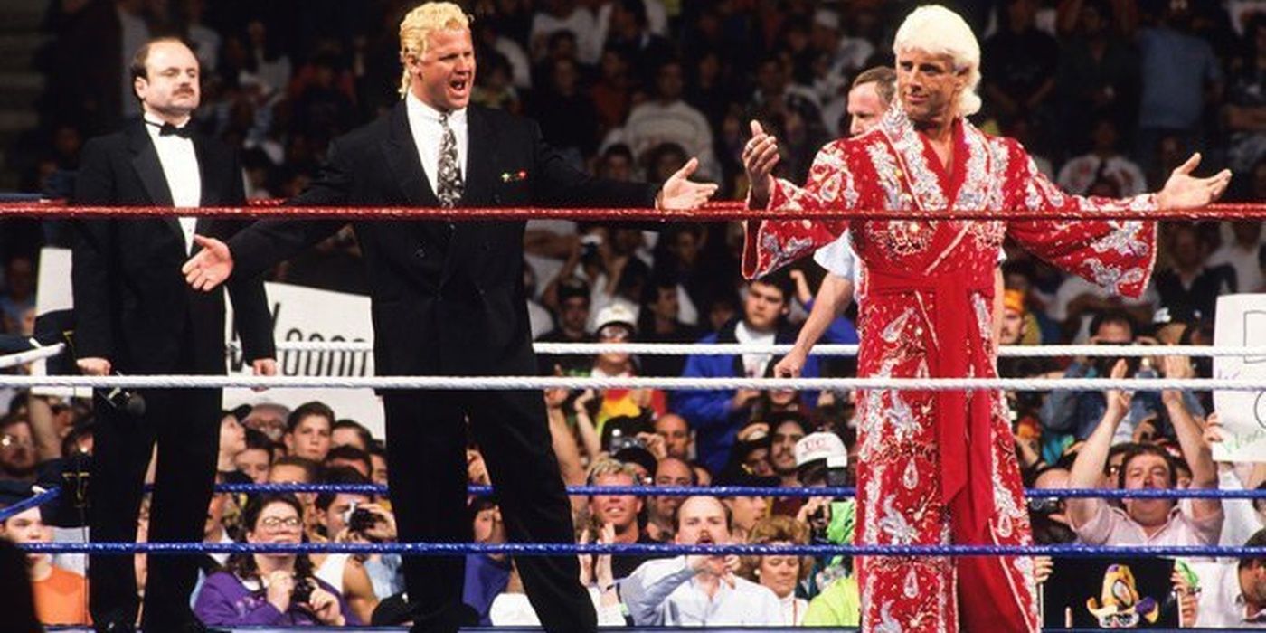Ric Flair At WrestleMania 8  