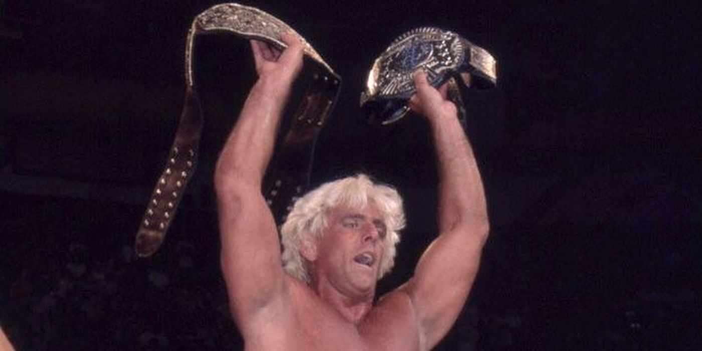 Ric Flair Wins WCW And International Champion 