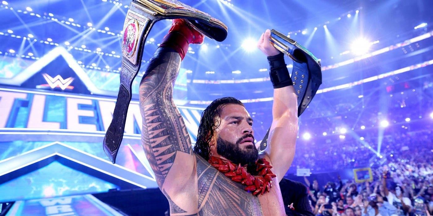 Roman Reigns On Top WrestleMania 38  