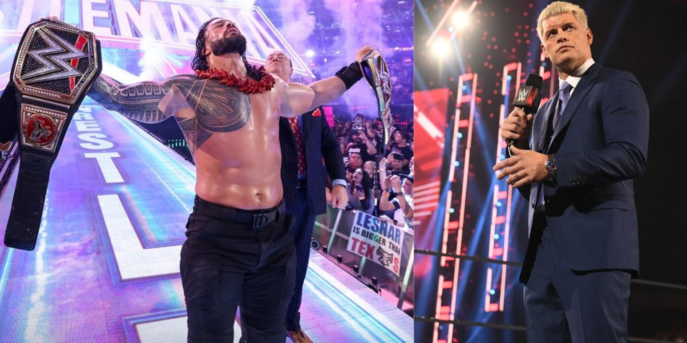 Roman Reigns WWE Universal Champion Cody Rhodes Promo