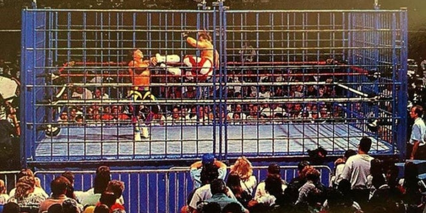 Shawn Michaels Vs Marty Jannetty Steel Cage 