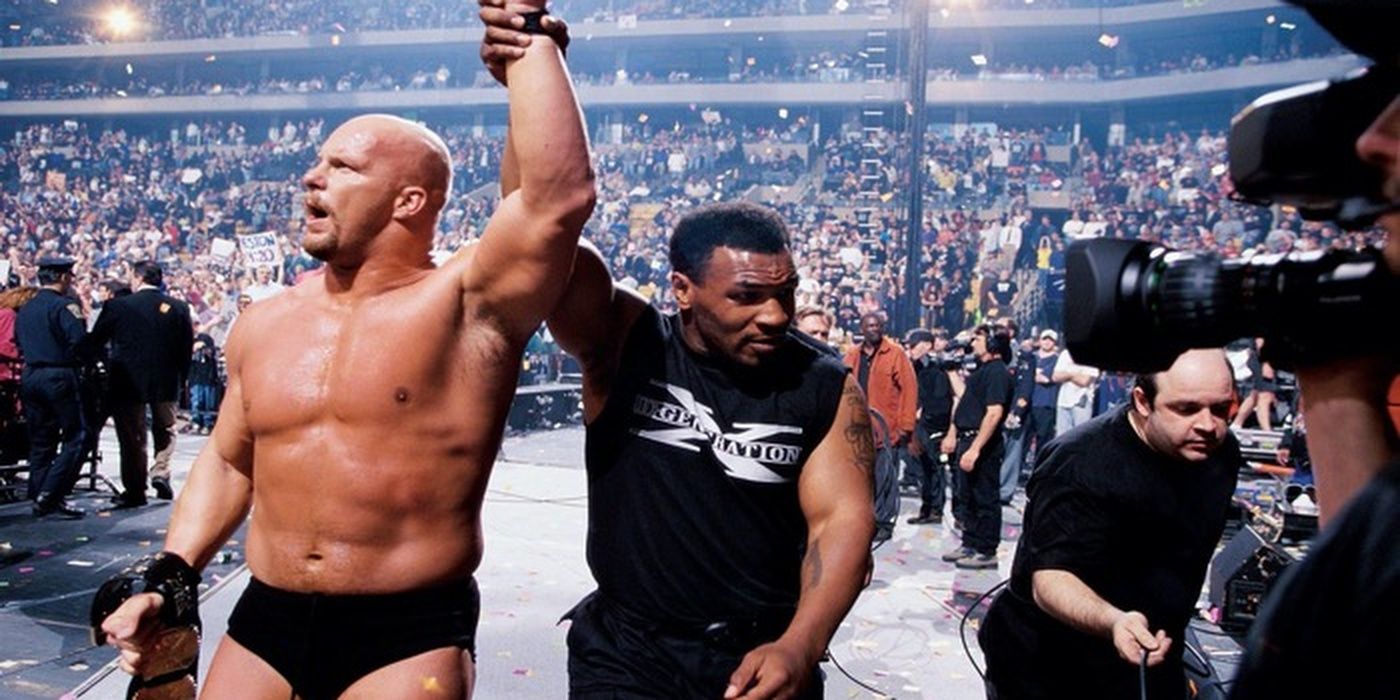 Stone Cold Steve Austin And Mike Tyson 